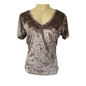 Pol velvet top size small